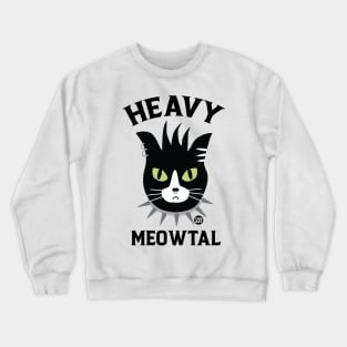 HEAVY MEOWTAL Crewneck Sweatshirt